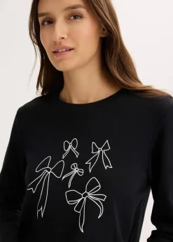 New Langarmshirt aus reiner Bio-Baumwolle Damen Shirts & Tops|Nachhaltigere Materialien