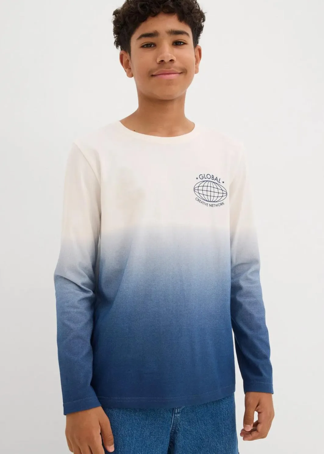 Online Langarmshirt aus reiner Bio-Baumwolle Kinder Jungen 9-16 Jahre·Shirts|Jungen 2-8 Jahre·Nachhaltigere Materialien