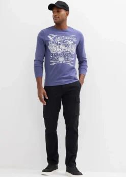 Hot Langarmshirt aus reiner Bio-Baumwolle Herren Shirts & Polos