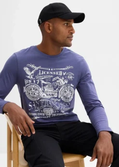 Hot Langarmshirt aus reiner Bio-Baumwolle Herren Shirts & Polos