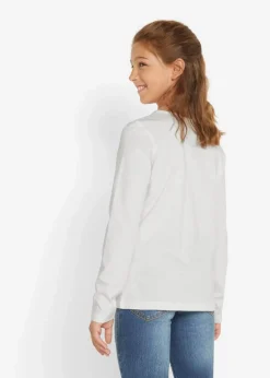 New Langarmshirt aus reiner Bio-Baumwolle (2er-Pack) Kinder Mädchen 9-16 Jahre·Mehrfachpacks|Mädchen 9-16 Jahre·Shirts & Blusen