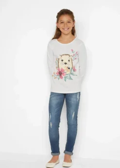 New Langarmshirt aus reiner Bio-Baumwolle (2er-Pack) Kinder Mädchen 9-16 Jahre·Mehrfachpacks|Mädchen 9-16 Jahre·Shirts & Blusen
