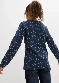 Hot Langarmshirt aus reiner Bio-Baumwolle (3er Pack) Kinder Mädchen 2-8 Jahre·Nachhaltigere Materialien|Mädchen 9-16 Jahre·Nachhaltigere Materialien