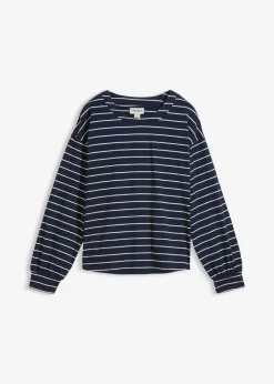 Sale Langarmshirt aus reiner Bio-Baumwolle Damen Shirts & Tops|Nachhaltigere Materialien