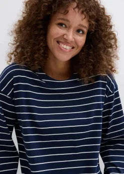 Sale Langarmshirt aus reiner Bio-Baumwolle Damen Shirts & Tops|Nachhaltigere Materialien