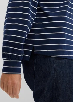 Sale Langarmshirt aus reiner Bio-Baumwolle Damen Shirts & Tops|Nachhaltigere Materialien