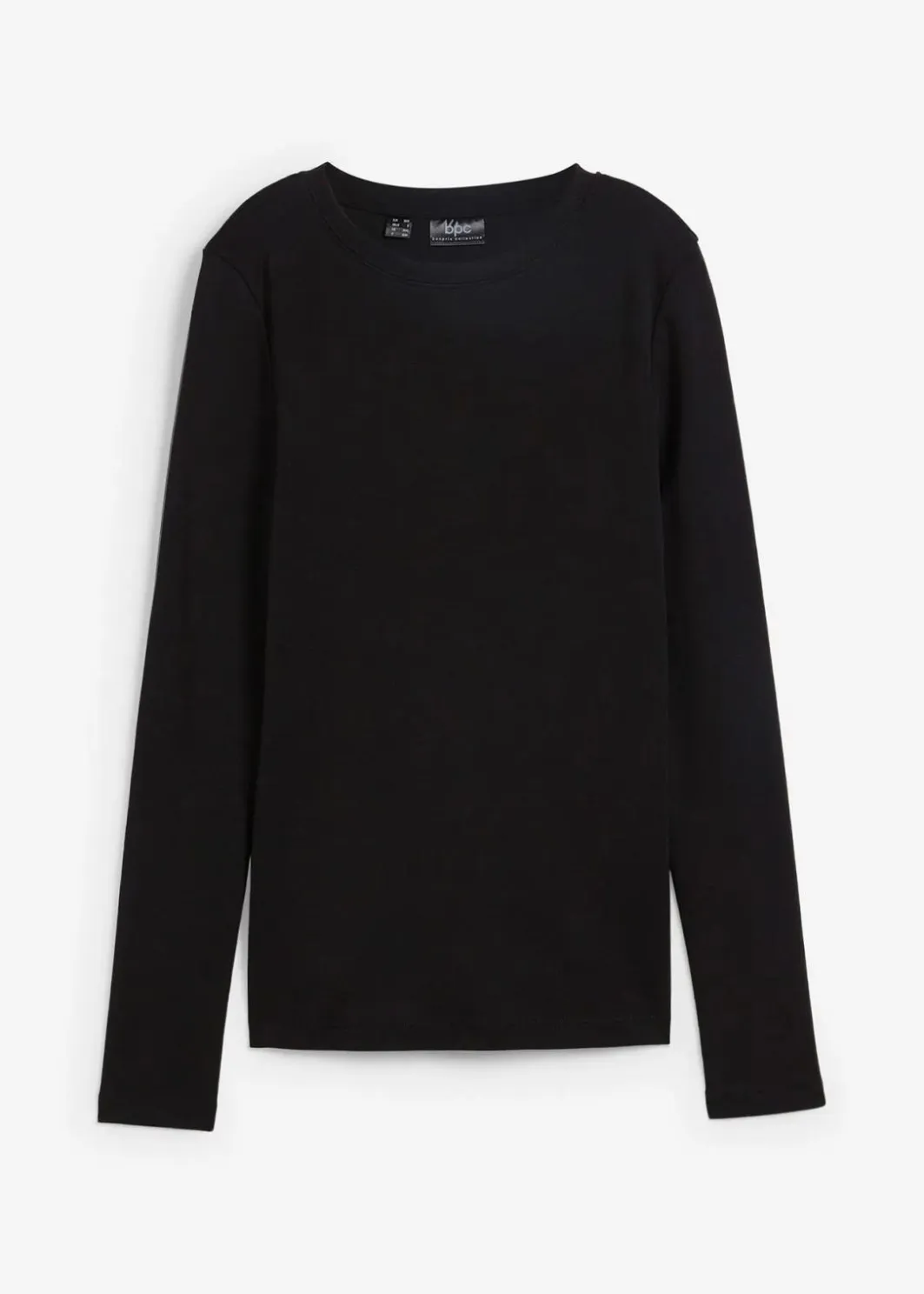 Damen bonprix Shirts & Tops|Basics|Langarmshirt aus reiner Bio-Baumwolle
