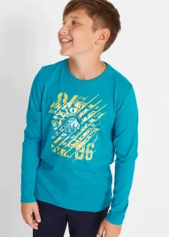 Online Langarmshirt aus reiner Bio-Baumwolle (2er-Pack) Kinder Jungen 9-16 Jahre·Mehrfachpacks|Jungen 9-16 Jahre·Bademode