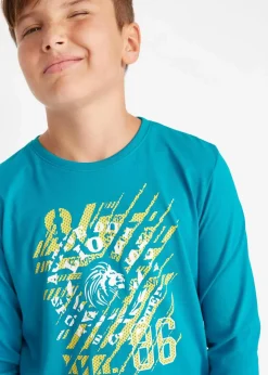 Online Langarmshirt aus reiner Bio-Baumwolle (2er-Pack) Kinder Jungen 9-16 Jahre·Mehrfachpacks|Jungen 9-16 Jahre·Bademode