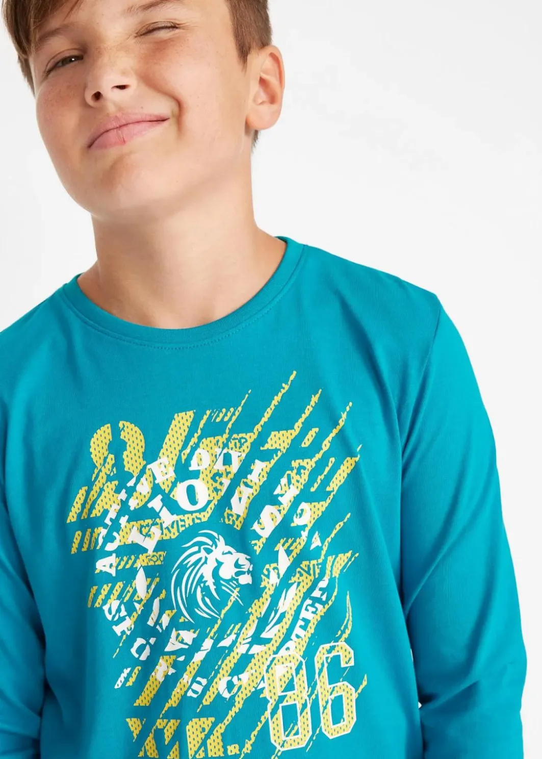 Online Langarmshirt aus reiner Bio-Baumwolle (2er-Pack) Kinder Jungen 9-16 Jahre·Mehrfachpacks|Jungen 9-16 Jahre·Bademode