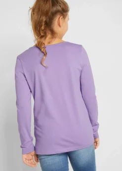 Sale Langarmshirt aus reiner Bio-Baumwolle (2er Pack) Kinder Mädchen 2-8 Jahre·Nachhaltigere Materialien|Mädchen 9-16 Jahre·Nachhaltigere Materialien