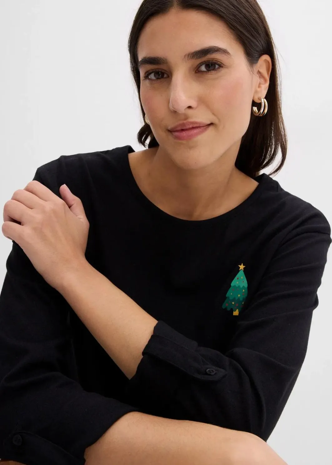 Online Langarmshirt aus reiner Bio-Baumwolle Damen Nachhaltigere Materialien|Shirts & Tops