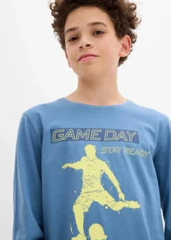 Hot Langarmshirt aus reiner Bio-Baumwolle Kinder Jungen 9-16 Jahre·Bademode|Jungen 9-16 Jahre·Shirts