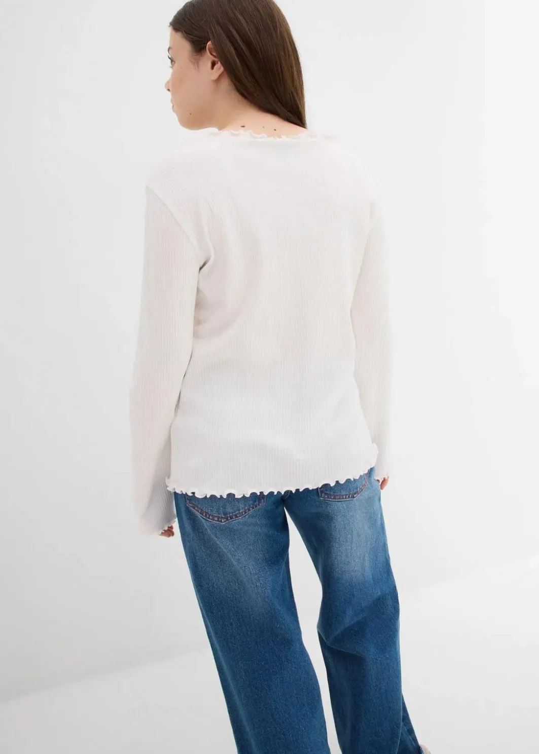 Kinder bonprix Mädchen 9-16 Jahre·Shirts & Blusen|Mädchen 2-8 Jahre·Nachhaltigere Materialien|Langarmshirt aus reiner Bio-Baumwolle