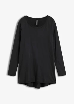Damen bonprix Shirts & Tops|Langarmshirt aus reiner Baumwolle