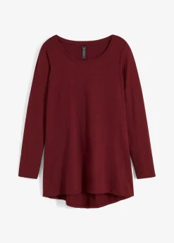 Damen bonprix Shirts & Tops|Langarmshirt aus reiner Baumwolle