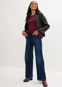 Clearance Langarmshirt aus reiner Bio-Baumwolle, (2er Pack) Damen Shirts & Tops|Basics