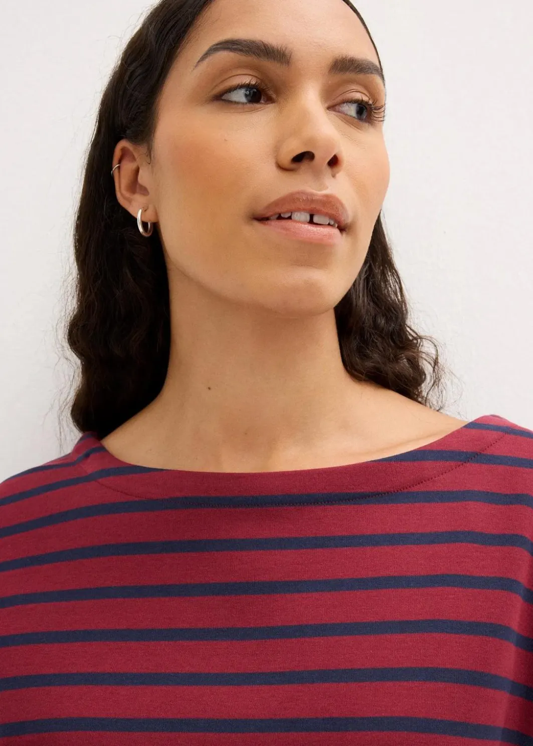 Clearance Langarmshirt aus reiner Bio-Baumwolle, (2er Pack) Damen Shirts & Tops|Basics