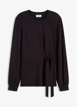 New Langarmshirt aus softem Viskose-Mix Damen Nachhaltigere Materialien|Shirts & Tops