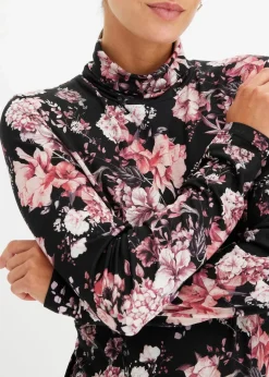 Outlet Langarmshirt aus softem Viskose-Mix Damen Nachhaltigere Materialien|Shirts & Tops