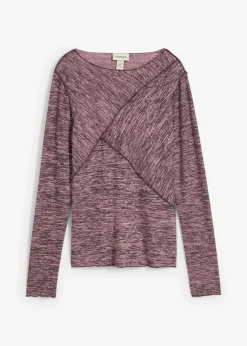 Hot Langarmshirt aus softem Viskose-Mix Damen Shirts & Tops
