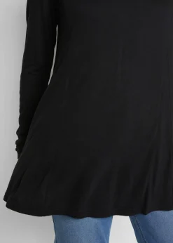 New Langarm-Shirt aus softer Viskose Damen Nachhaltigere Materialien|Shirts & Tops