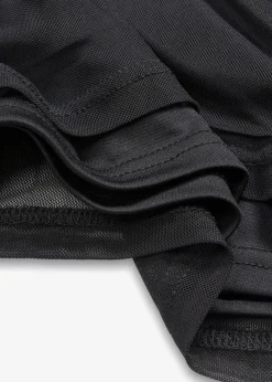 Online Langarmshirt aus transparentem Mesh Damen Shirts & Tops