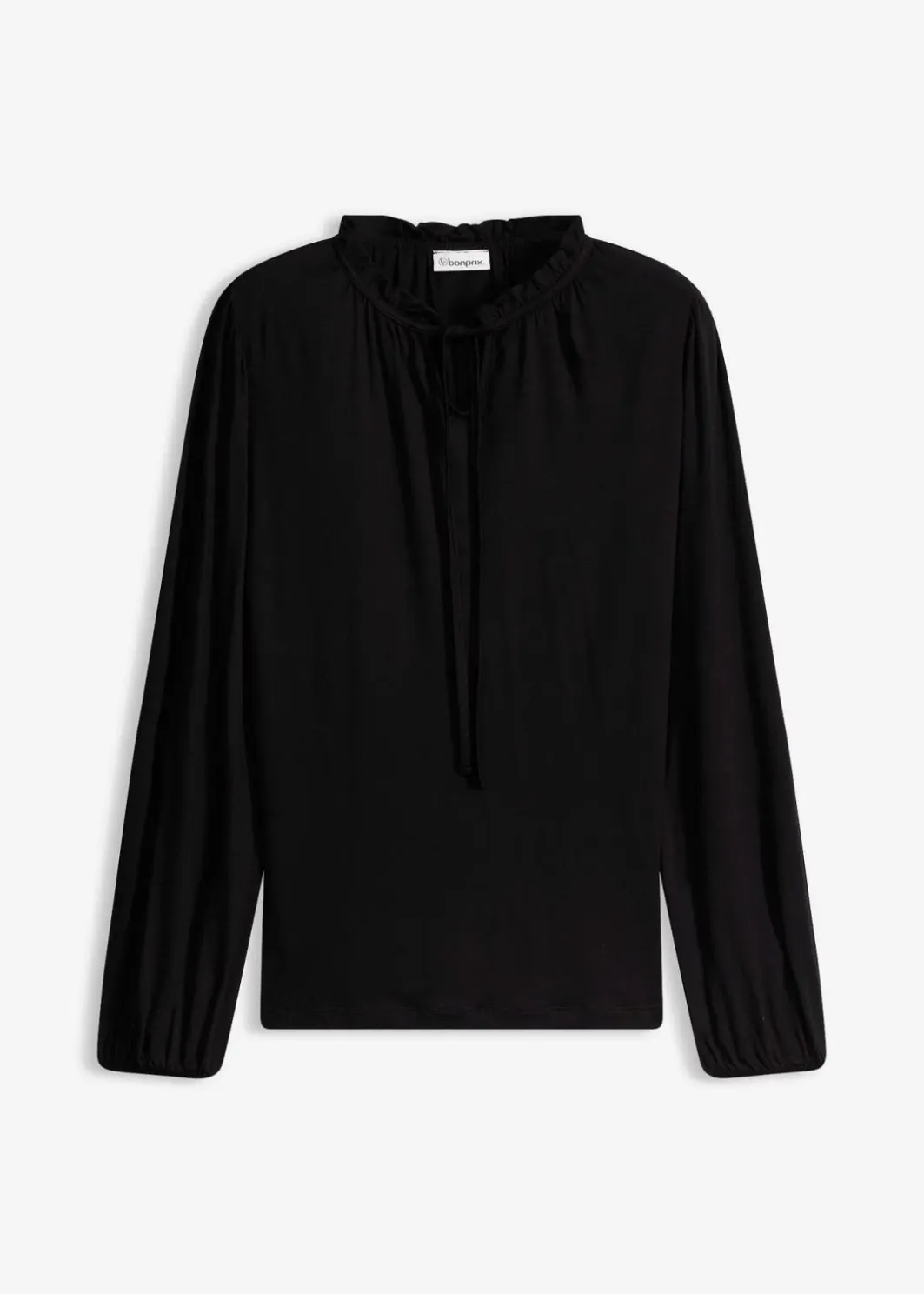 Hot Langarmshirt aus Viskose-Mix Damen Nachhaltigere Materialien|Shirts & Tops