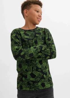 Hot Langarmshirt aus weichem Bio-Baumwoll-Mix (3er Pack) Kinder Jungen 9-16 Jahre·Mehrfachpacks|Jungen 9-16 Jahre·Shirts