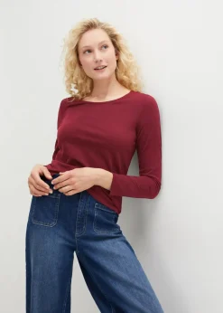 Damen bonprix Shirts & Tops|Basics|Langarmshirt (2er Pack)
