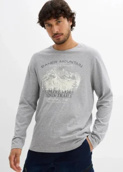 Herren bonprix Shirts & Polos|Große Größen|Langarmshirt (2er Pack)