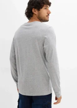 Herren bonprix Shirts & Polos|Große Größen|Langarmshirt (2er Pack)