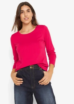 Damen bonprix Shirts & Tops|Basics|Langarmshirt (2er Pack)