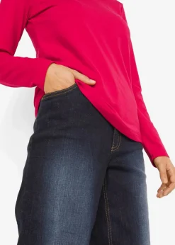 Damen bonprix Shirts & Tops|Basics|Langarmshirt (2er Pack)
