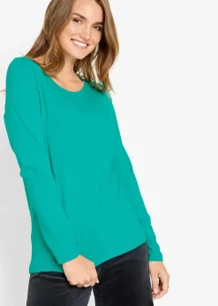 Damen bonprix Shirts & Tops|Basics|Langarmshirt (2er Pack)