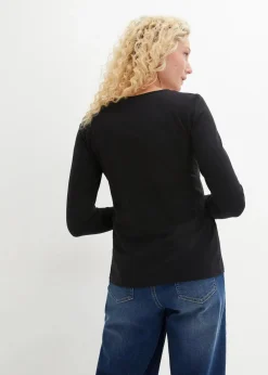 Online Langarmshirt (2er Pack) Damen Bekleidung·Röcke|Basics