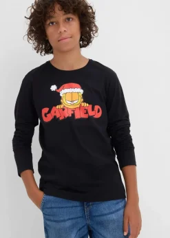 Clearance Langarmshirt mit Weihnachtsmotiv aus reiner Baumwolle Kinder Jungen 9-16 Jahre·Bademode|Jungen 2-8 Jahre·Nachhaltigere Materialien