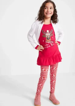 Best Langarmshirt+ Leggings aus reiner Bio-Baumwolle (2-tlg. Set) Kinder Mädchen 2-8 Jahre·Nachhaltigere Materialien|Mädchen 9-16 Jahre·Nachhaltigere Materialien