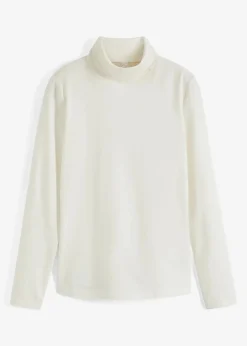 Hot Langarmshirt mit reiner Bio-Baumwolle Damen Shirts & Tops|Basics