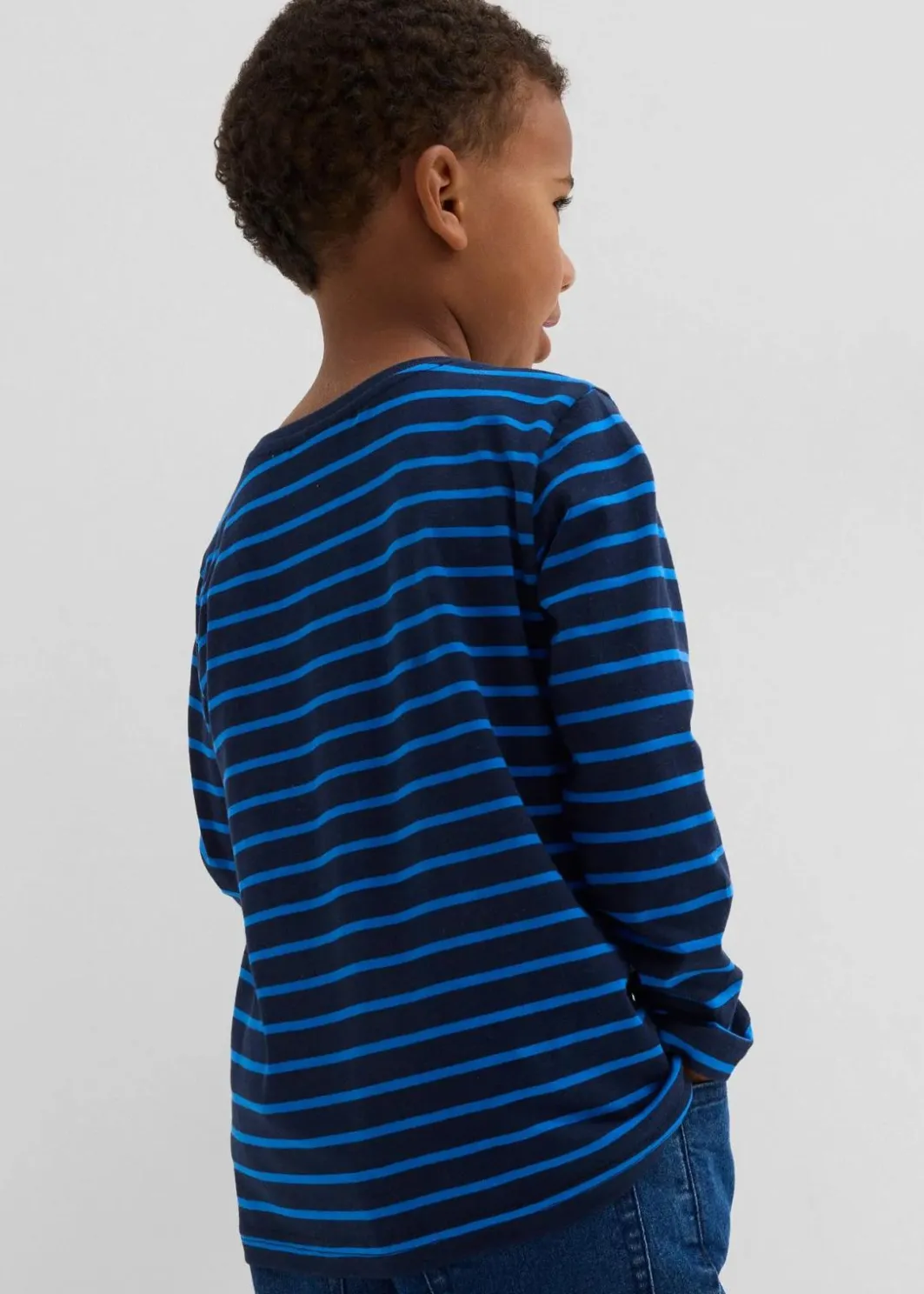 Sale Langarmshirt mit Bio-Baumwolle (3er Pack) Kinder Jungen 2-8 Jahre·Nachhaltigere Materialien|Jungen 2-8 Jahre·Mehrfachpacks