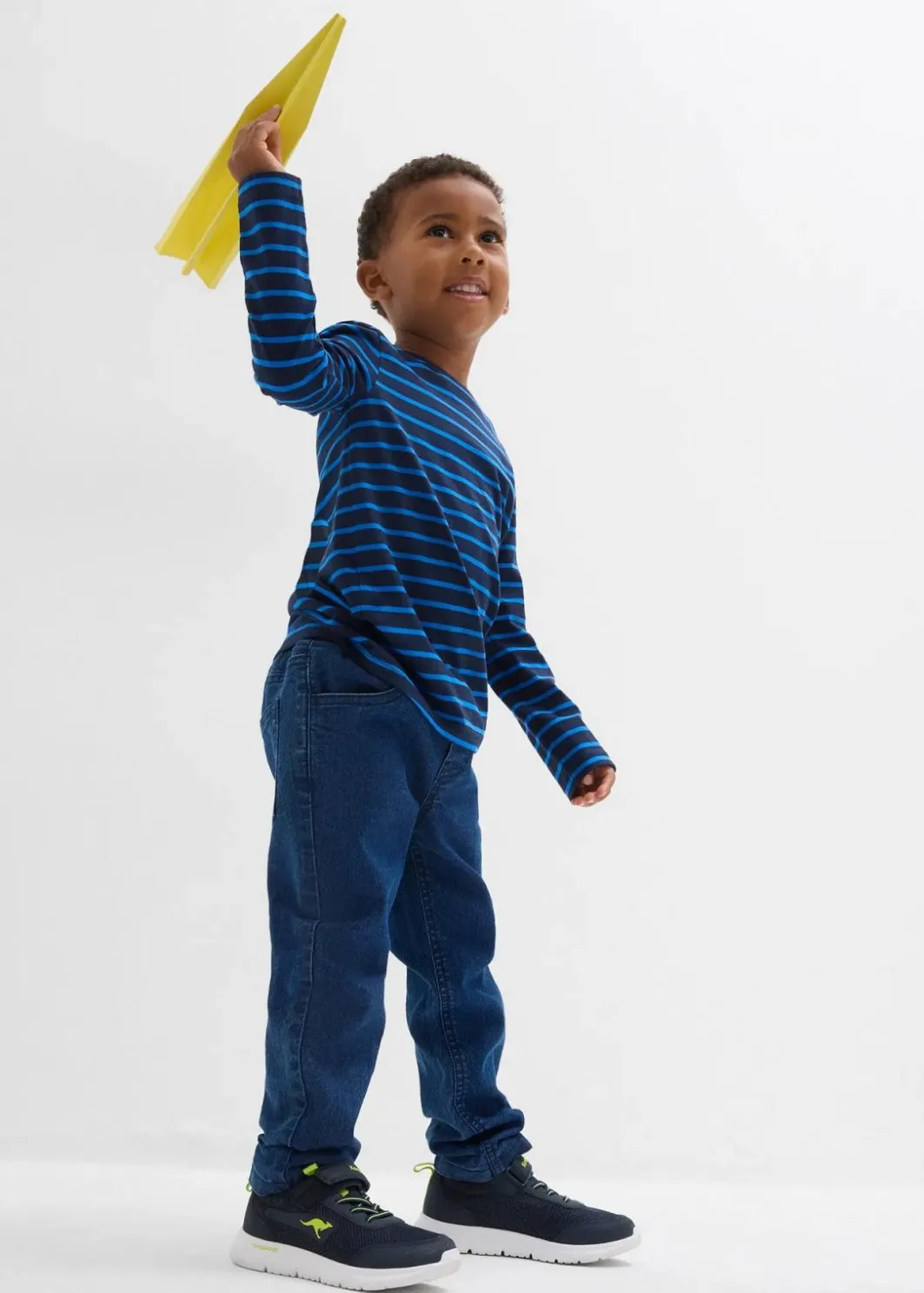 Sale Langarmshirt mit Bio-Baumwolle (3er Pack) Kinder Jungen 2-8 Jahre·Nachhaltigere Materialien|Jungen 2-8 Jahre·Mehrfachpacks