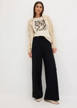 Damen bonprix Shirts & Tops|Langarmshirt mit Bio-Baumwolle