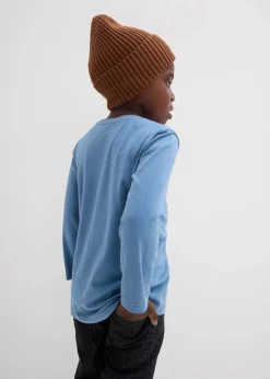 Kinder bonprix Jungen 2-8 Jahre·Nachhaltigere Materialien|Jungen 2-8 Jahre·Mehrfachpacks|Langarmshirt mit Bio-Baumwolle (3er Pack)