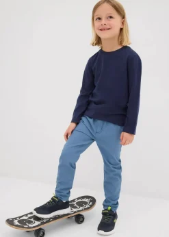 Kinder bonprix Jungen 2-8 Jahre·Shirts|Jungen 2-8 Jahre·Mehrfachpacks|Langarmshirt mit Bio-Baumwolle (3er Pack)