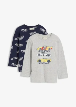 Clearance Langarmshirt mit Bio-Baumwolle (2er Pack) Kinder Jungen 2-8 Jahre·Nachhaltigere Materialien|Jungen 2-8 Jahre·Mehrfachpacks