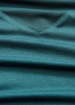 Damen bonprix Shirts & Tops|Langarmshirt mit Mesh