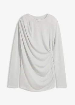 Best Langarmshirt mit Raffungen Damen Shirts & Tops