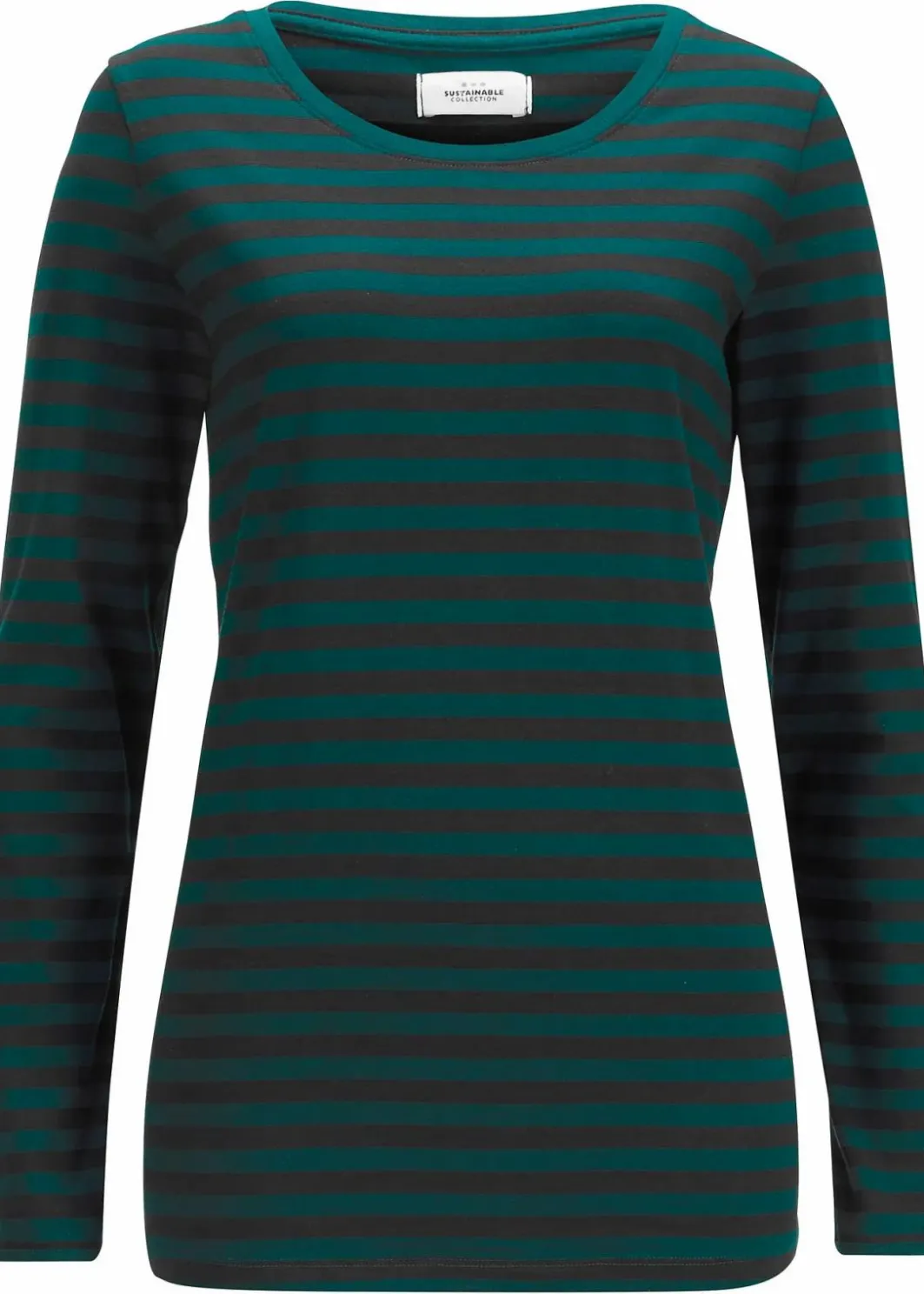 Hot Langarmshirt mit reiner Bio-Baumwolle Damen Bekleidung·Röcke|Nachhaltigere Materialien