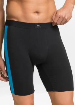 Herren bonprix Wäsche|Große Größen|Lange Boxershorts eng mit Baumwolle (2er Pack)