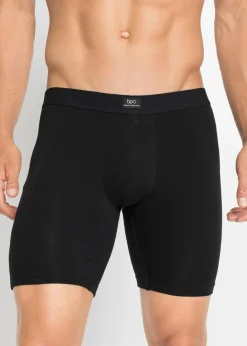 Best Lange Boxershorts eng mit Baumwolle (2er Pack) Herren Boxershorts|Große Größen